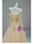 Gold Sequins Long Sleeve Butterfly Prom Dress