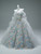Ball Gown Print Off the Shoulder Quinceanera Dress
