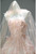 Pink Sequins Strapless Quinceanera Dress