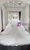 White Tulle Sequins Off the Shoulder Beading Wedding Dress