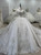 White Tulle Sequins Beading Off the Shoulder Wedding Dress