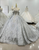 Ball Gown Sequins Crystal Wedding Dress