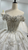 White Sequins Off the Shoulder Beading Wedding Dress