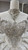 White Sequins Strapless Beading Wedding Dress