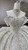White Sequins Strapless Beading Wedding Dress