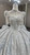 Silver Sequins Strapless Beading Wedding Dress