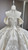 White Satin Off the Shoulder Beading Wedding Dress