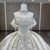 White Satin Off the Shoulder Beading Prom Dress