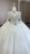 White Tulle Long Sleeve Backless Wedding Dress