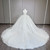 White Tulle Lace Off the Shoulder Beading Wedding Dress