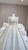White Tulle Sequins Long Sleeve Wedding Dress