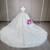 Sequins Strapless Beading Wedding Dress