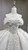 White Off the Shoulder Beading Wedding Dress