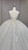 White Sequins Strapless Beading Wedding Dress