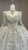 White Sequins Long Sleeve Wedding Dress