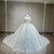 Sequins Strapless Beading Wedding Dress