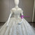 Luxury White Tulle Sequins Beading Wedding Dress
