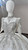 White Ball Gown Sequins Beading Wedding Dress