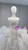 White Tulle Sequins Beading Wedding Dress With Detachable Shawl