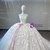 White Tulle Lace Strapless Strapless Wedding Dress