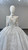 White Sequins Short Sleeve Beading Wedding Dress