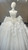 White Tulle Strapless Beading Flower Wedding Dress