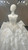White Tulle Strapless Beading Flower Wedding Dress