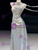 Strapless Pleats Appliques Prom Dress