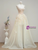 Champagne Tulle Sequins Straps Prom Dress