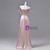 Pink Satin Off the Shoulder Prom Dress