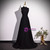 Black High Neck Sleeveless Prom Dress