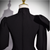 Black Short Sleeve High Neck Prom Dress