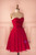 Tulle Knee Length Party Dress A Line Homecoming Dress With Ruched Bodice