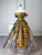 A-Line Print Off the Shoulder Prom Dress