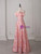 Pink Sequins Offf the Shoulder Prom Dress