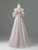 Pink Sequins Off the Shouder Prom Dress