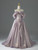 Pink Off The Shoulder Prom Dress