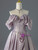 Pink Off The Shoulder Prom Dress