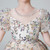 Champagne Sequins Puff Sleeve Beading Flower Girl Dress