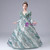 Green Sequins Long Sleeve Flower Girl Dress