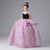 Light Purple Beading Flower Girl Dress