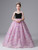 Light Purple Beading Flower Girl Dress