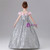 Silver Sequins Flower Flower Girl Dress