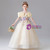 Champagne Tulle Lace Appliques Flower Girl Dress