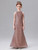 Khaki Mermaid Sequins Halter Flower Girl Dress