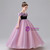 Pink Purple Tulle Flower Girl Dress