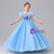 Blue Tulle Sequins Flower Girl Dress
