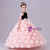 Pink Tulle Halter Velvet Flower Girl Dress