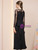 Black Long Sleeve Lace Mother of the Bride Dress