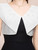 Black V-neck Mother of the Bride Dress